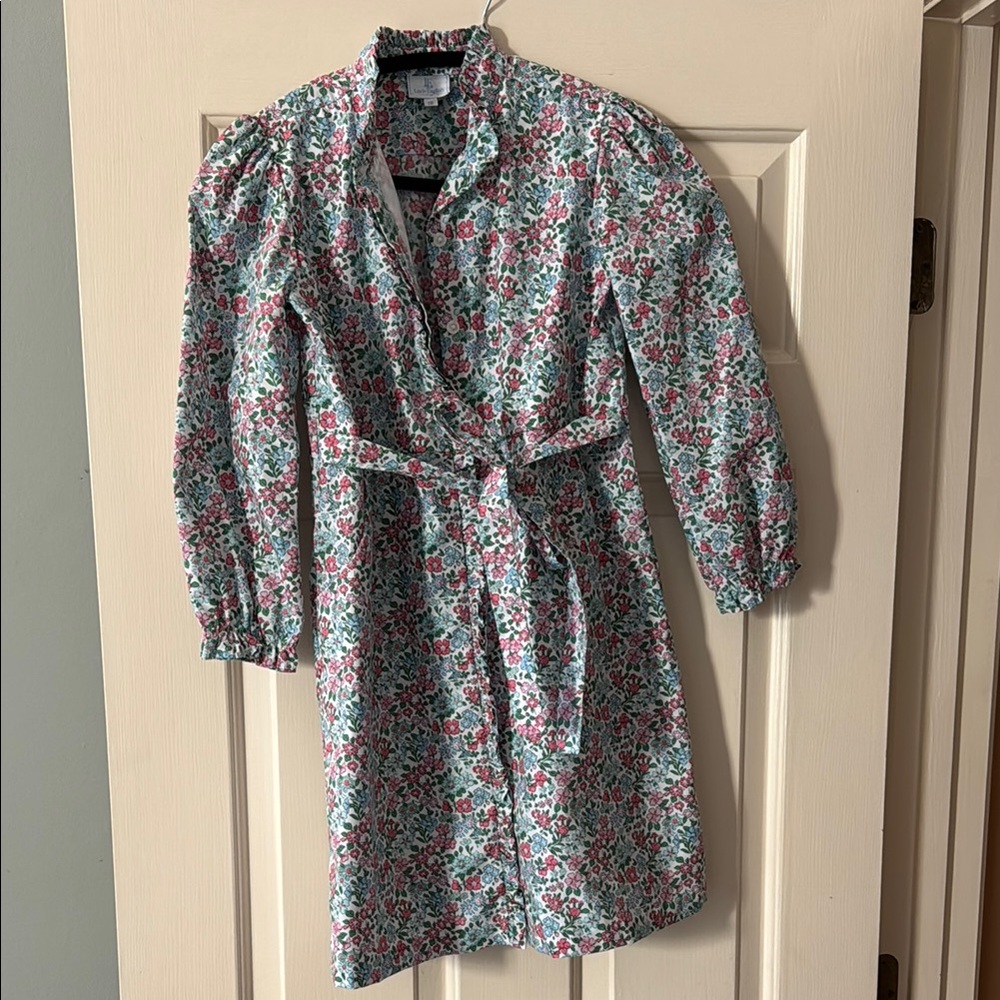Floral Button-Up Dress